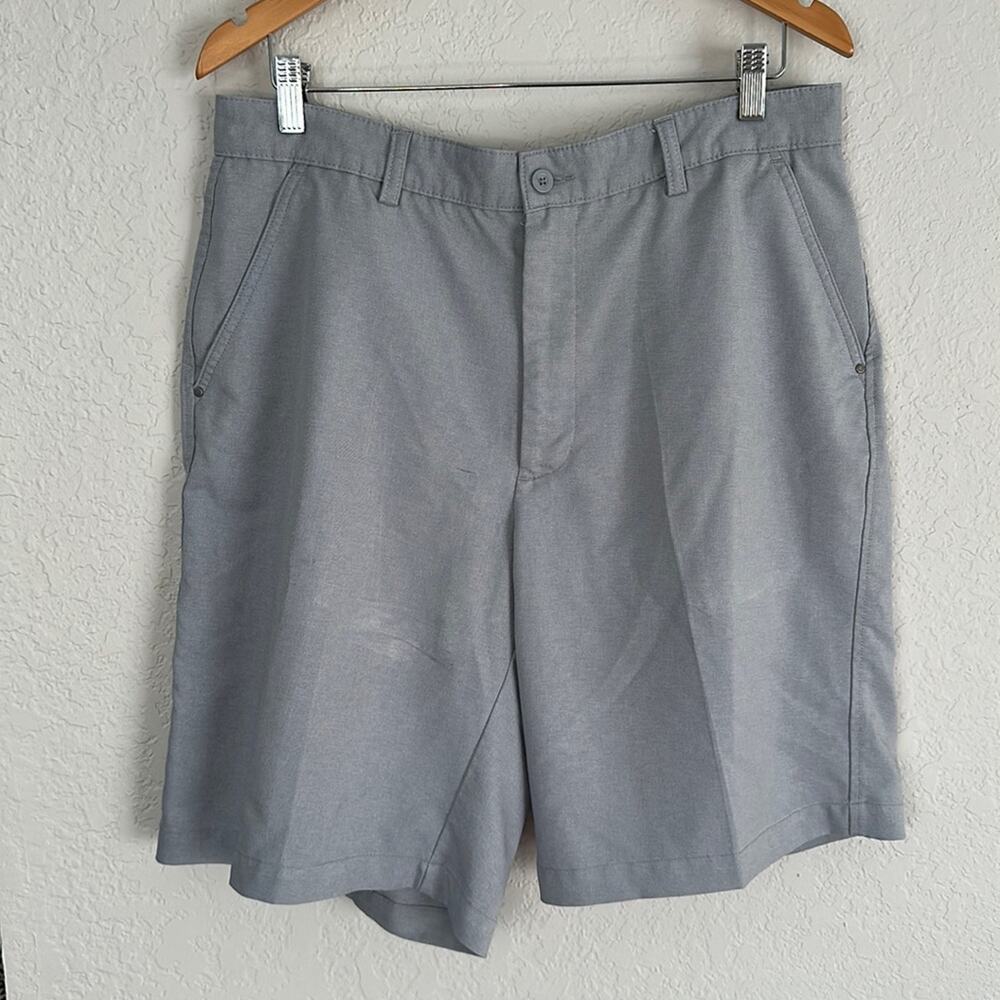 Bolle Golf Tech Shorts Grey Men’s 36 Athletic Athleisure Stretchy Inseam 10"